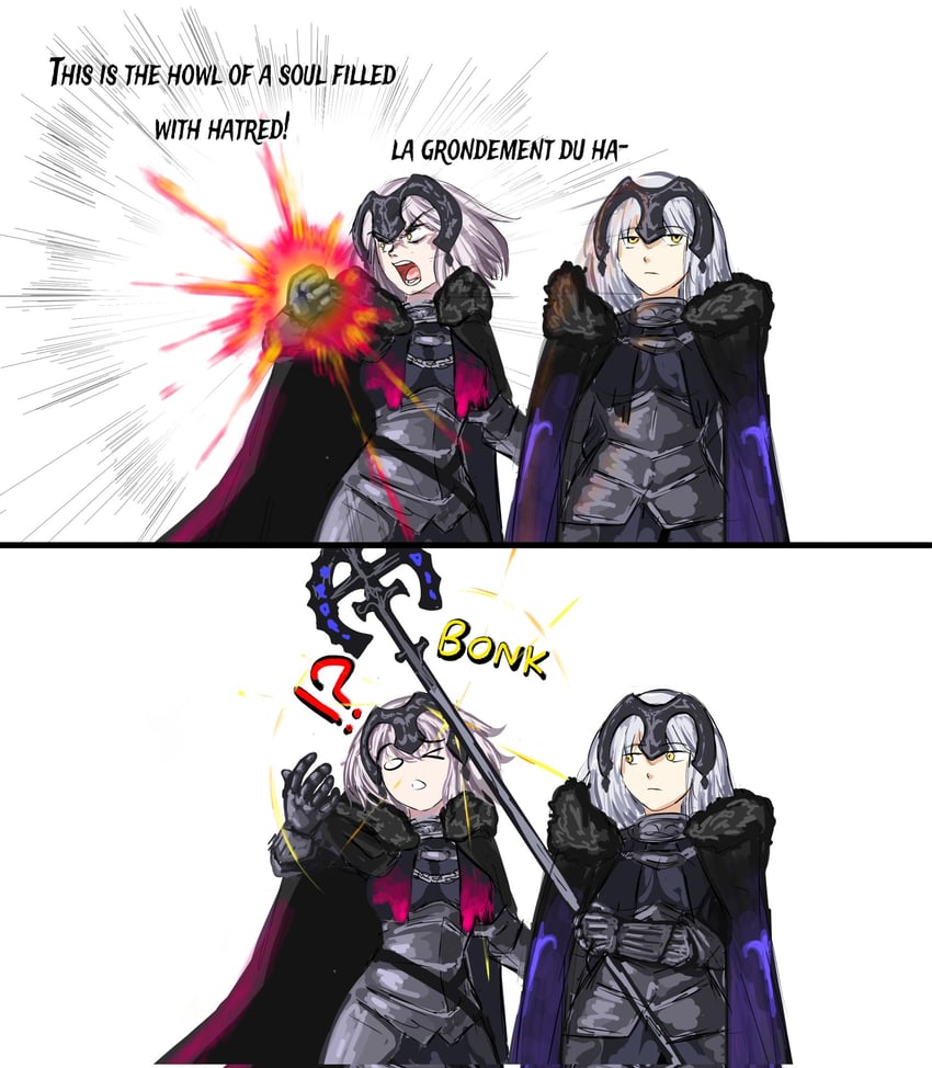 jeanne d'arc alter (fate and 2 more) drawn by creamois