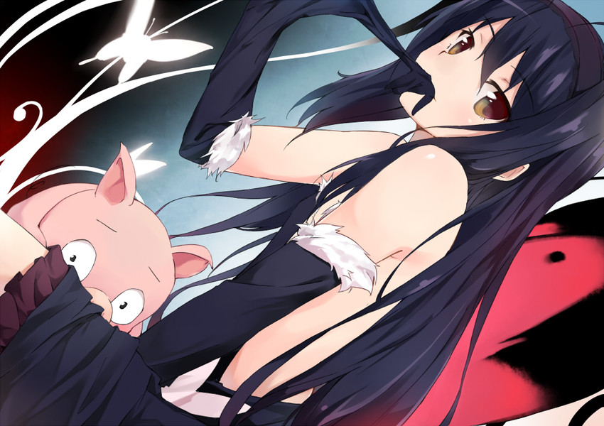 kuroyukihime and arita haruyuki (accel world) drawn by cccpo