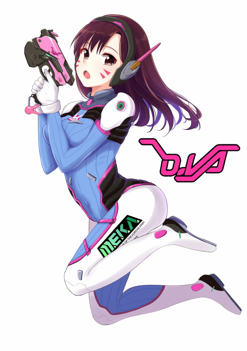 d.va (overwatch and 1 more) drawn by itachi_kanade