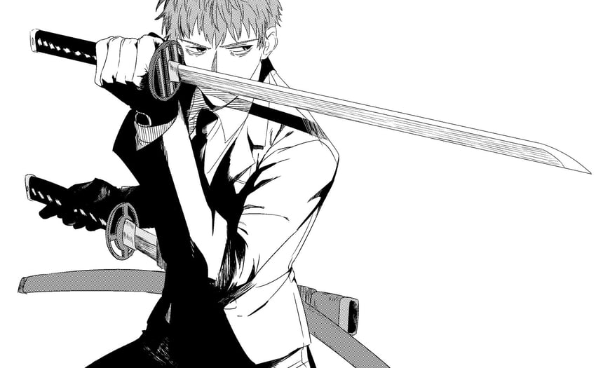 saitou hajime (fate and 1 more) drawn by noz_2to
