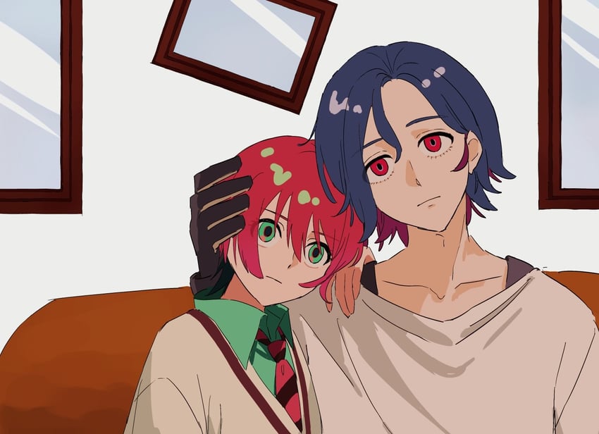 amate yuzuriha and shuji ito (gundam and 1 more) drawn by o6nuqm