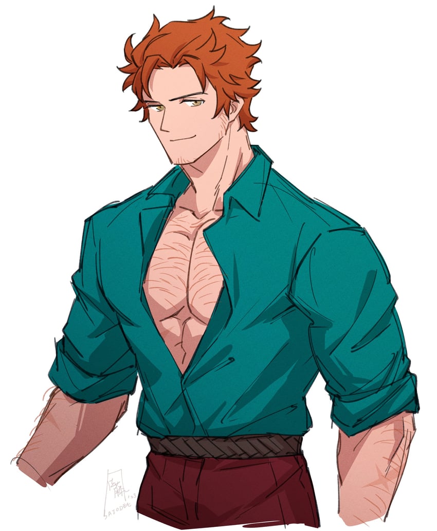 sylvain jose gautier (fire emblem and 1 more) drawn by satodee