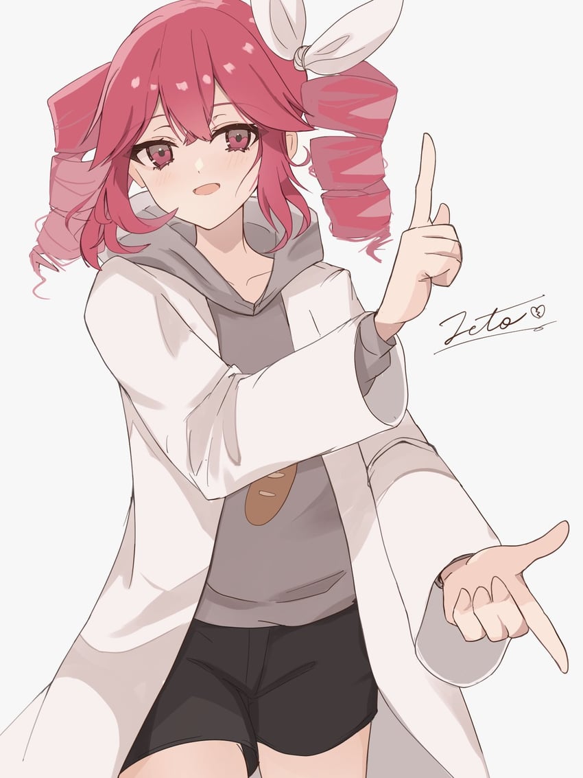 kasane teto (utau and 2 more) drawn by ramie_li