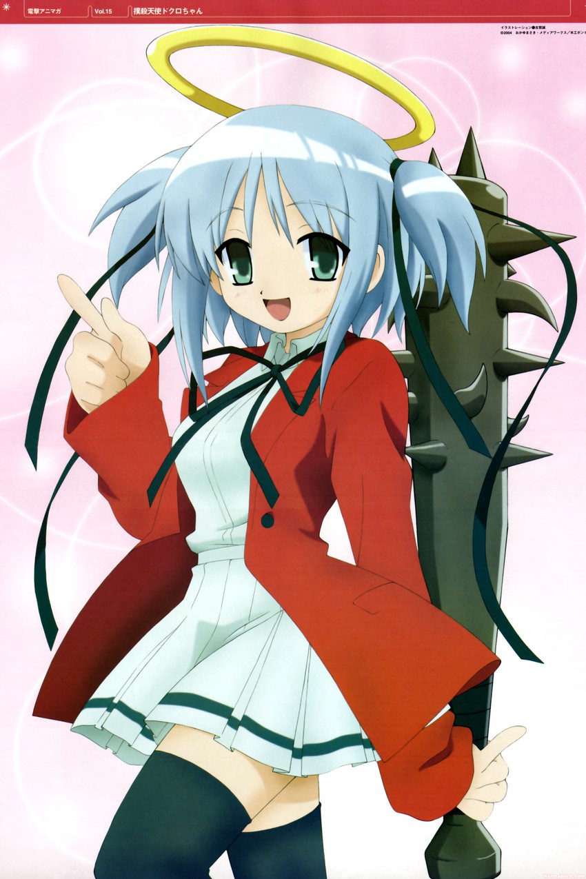 mitsukai dokuro (bokusatsu tenshi dokuro-chan and 1 more) drawn by koga_makoto