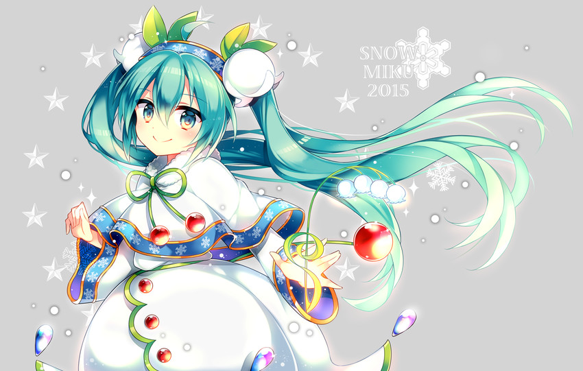 hatsune miku and yuki miku (vocaloid and 1 more) drawn by kurisu_toshi