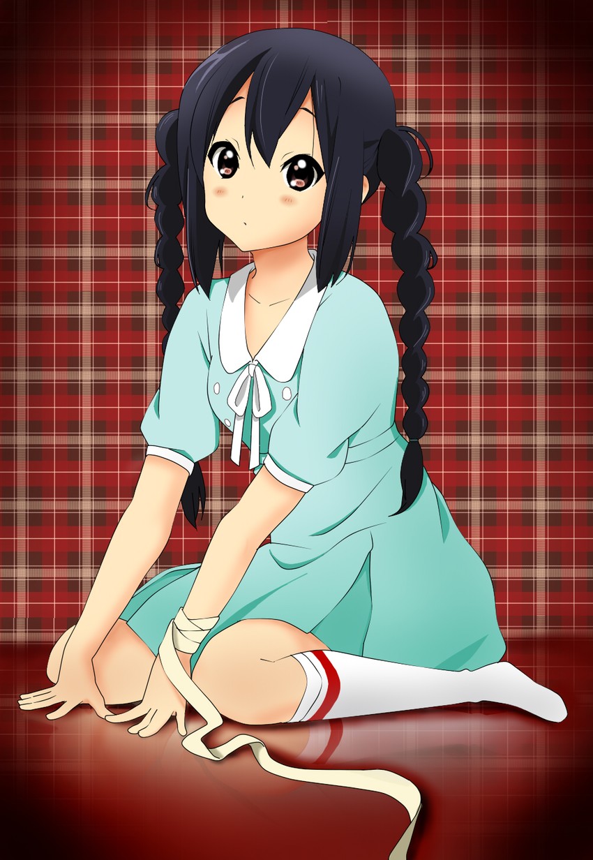 nakano azusa (k-on! and 1 more) drawn by hanatani_nina