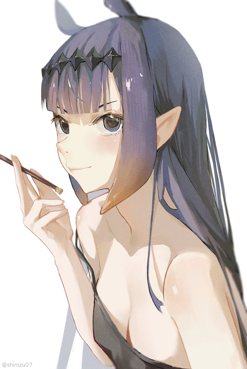 ninomae ina'nis (hololive and 1 more) drawn by ruuudy_(shirozu07)