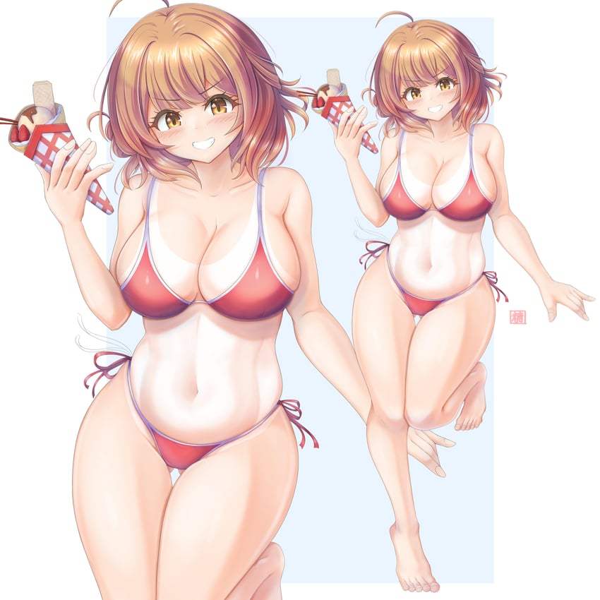 hanami ume (idolmaster and 1 more) drawn by tong_shui