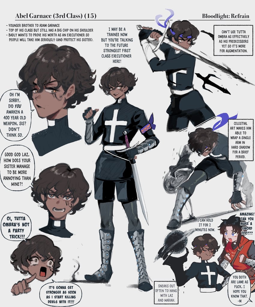 lazarus and abel (original and 1 more) drawn by nyantcha