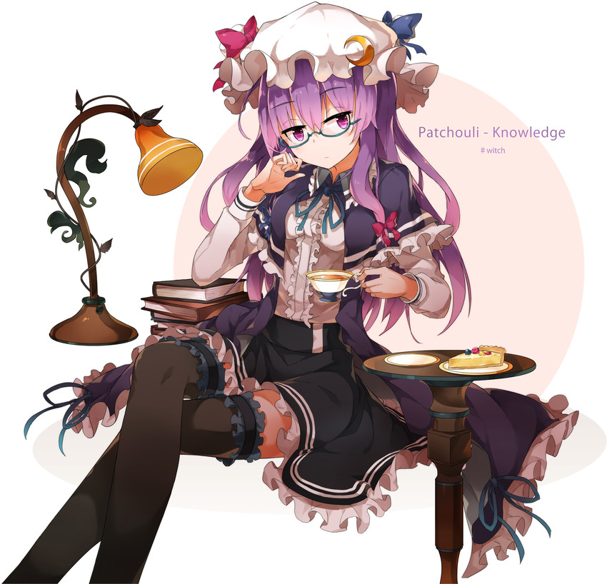 patchouli knowledge (touhou) drawn by hide448
