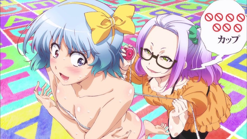 meshiyori muneo and darnia earhart (dakara boku wa h ga dekinai) drawn by kamimoto_kanetoshi