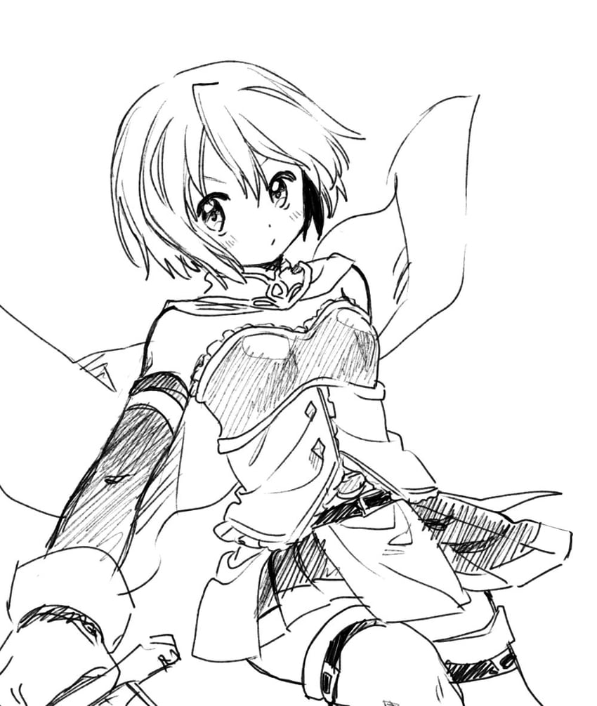 miki sayaka (mahou shoujo madoka magica) drawn by no+bi=