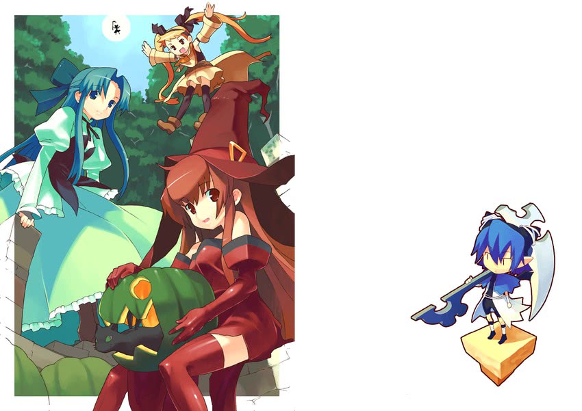 cierra, fia, lyuri, serene, and rose (riviera) drawn by ryuuta_(msxtr)