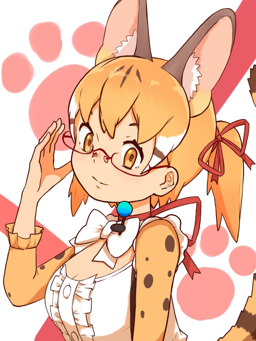 large-spotted genet (kemono friends and 1 more) drawn by y0whqzz8bkslezl