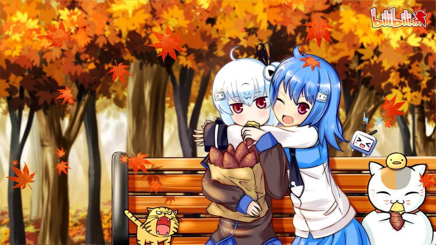 bili girl 33, bili girl 22, palmtop tiger, and xiao dianshi (toradora! and 1 more) drawn by linda_b