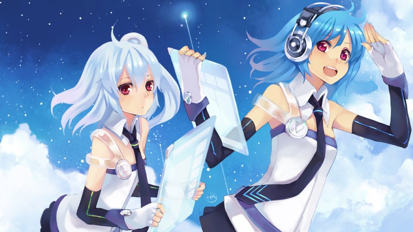 bili girl 33 and bili girl 22 (bilibili) drawn by hao_(patinnko)