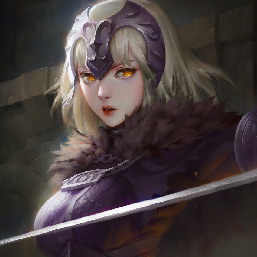 jeanne d'arc alter (fate and 1 more) drawn by dao_trong_le