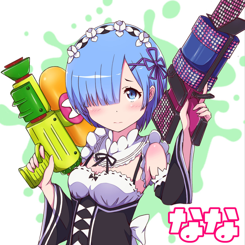 rem (splatoon and 1 more) drawn by hisagi_maruyama