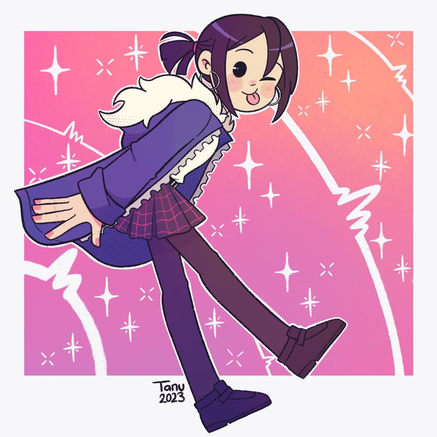 knives chau (scott pilgrim and 1 more) drawn by tanuink