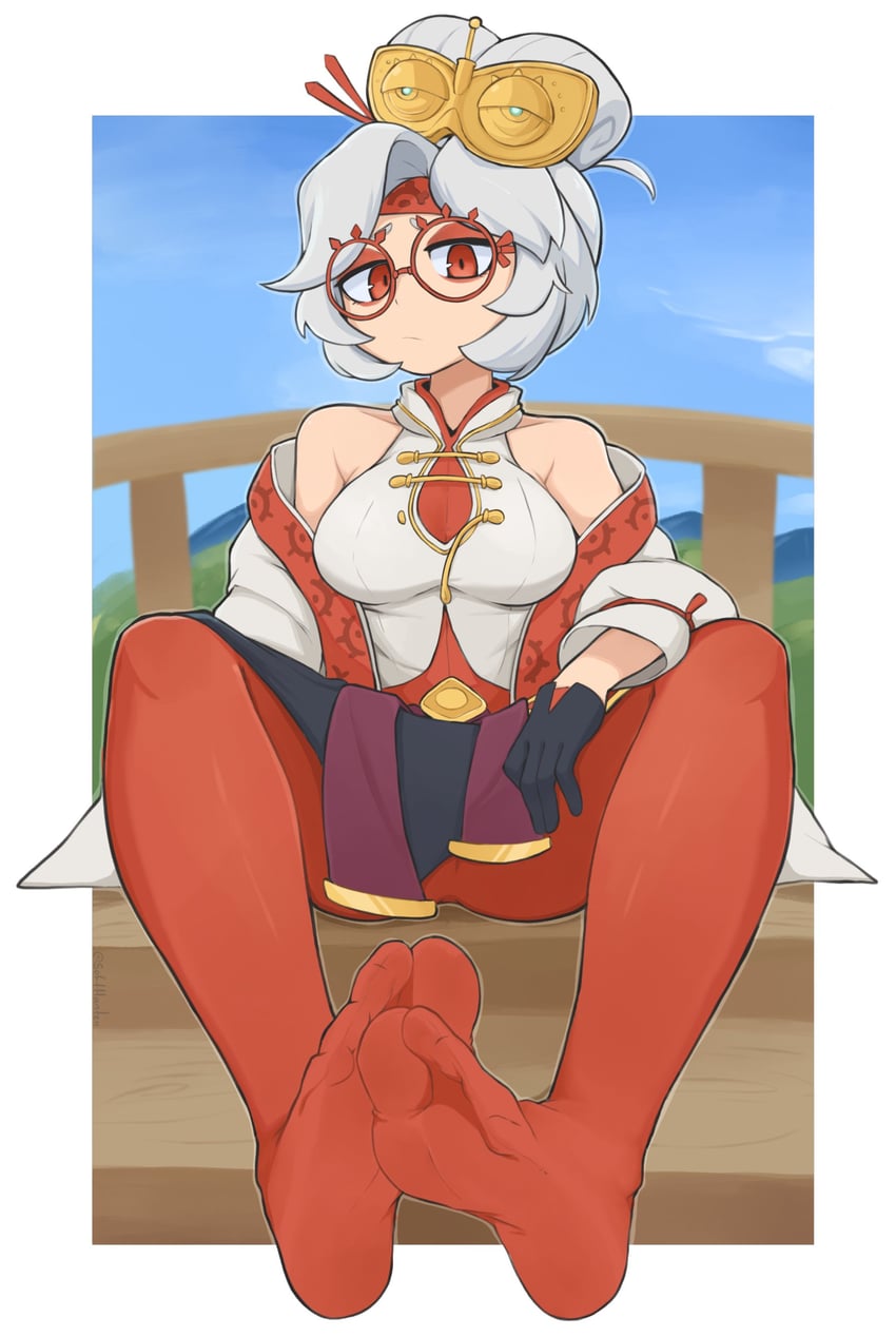 purah (the legend of zelda and 1 more) drawn by softhanten
