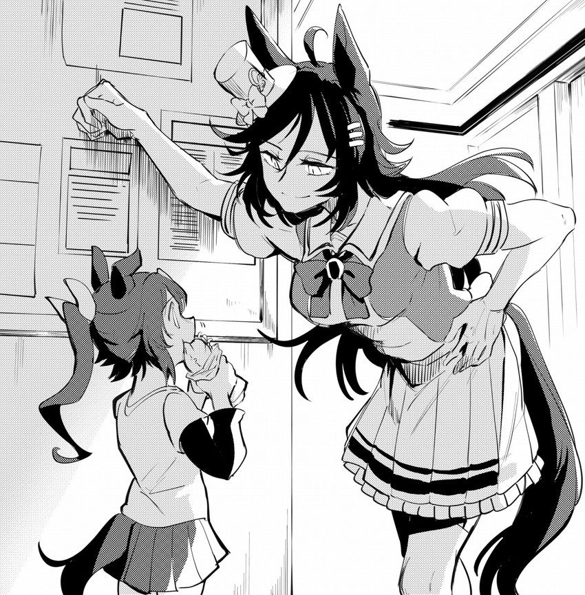 tokai teio and mr. c.b. (umamusume) drawn by takatsuki_nato