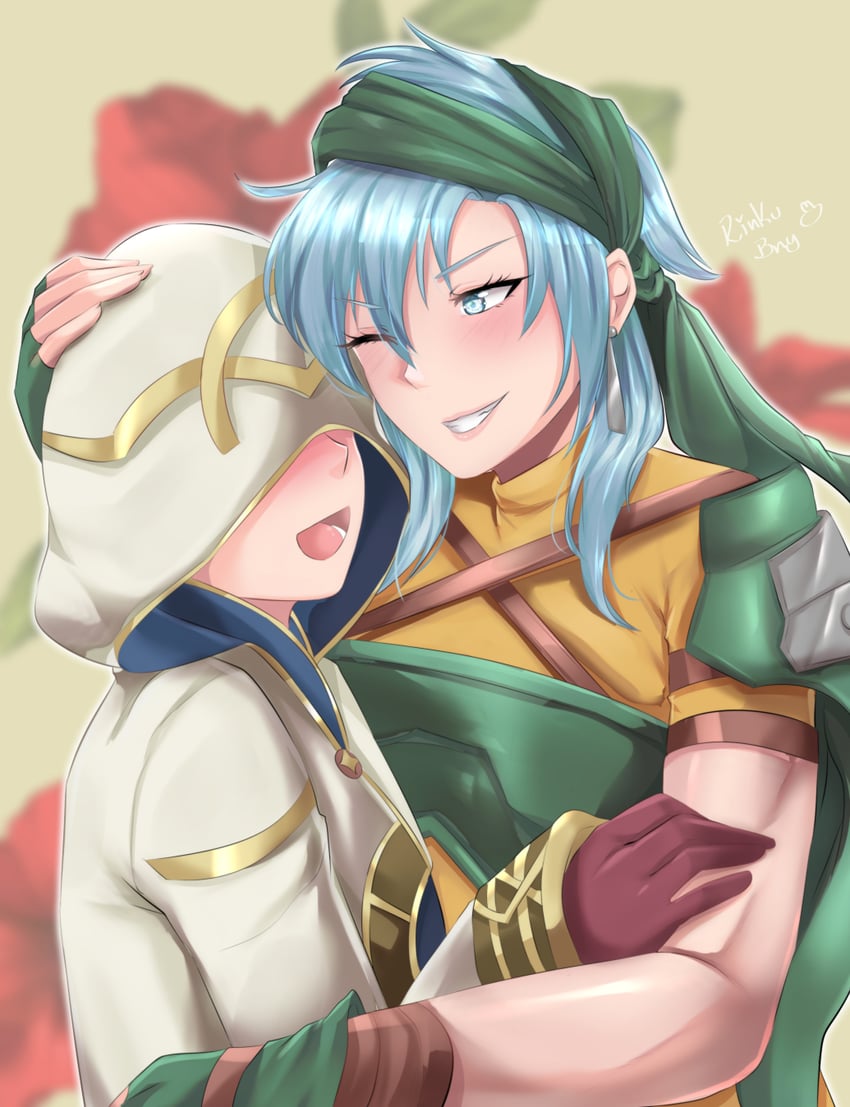 kiran, male kiran, and echidna (fire emblem and 2 more) drawn by rinku_bny