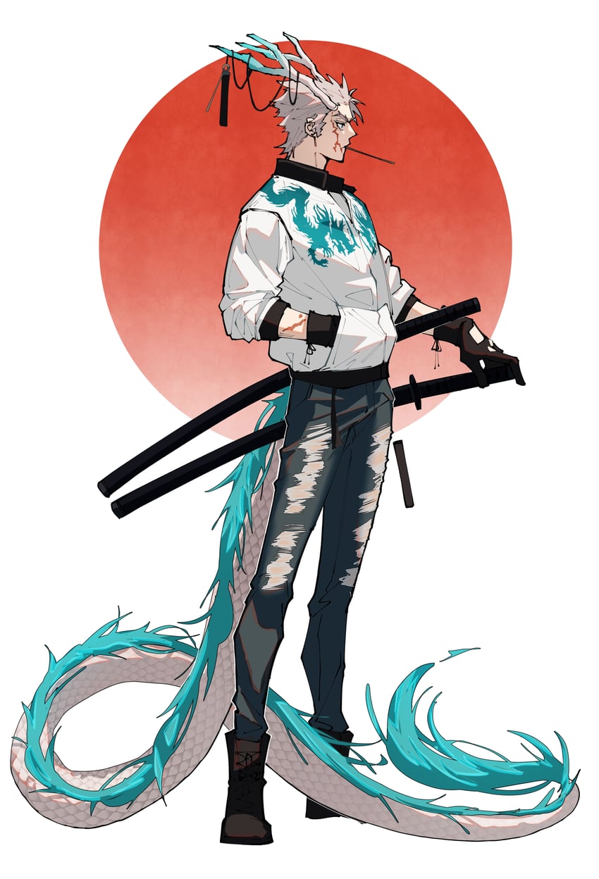 nagakura shinpachi (fate and 1 more) drawn by haruakira