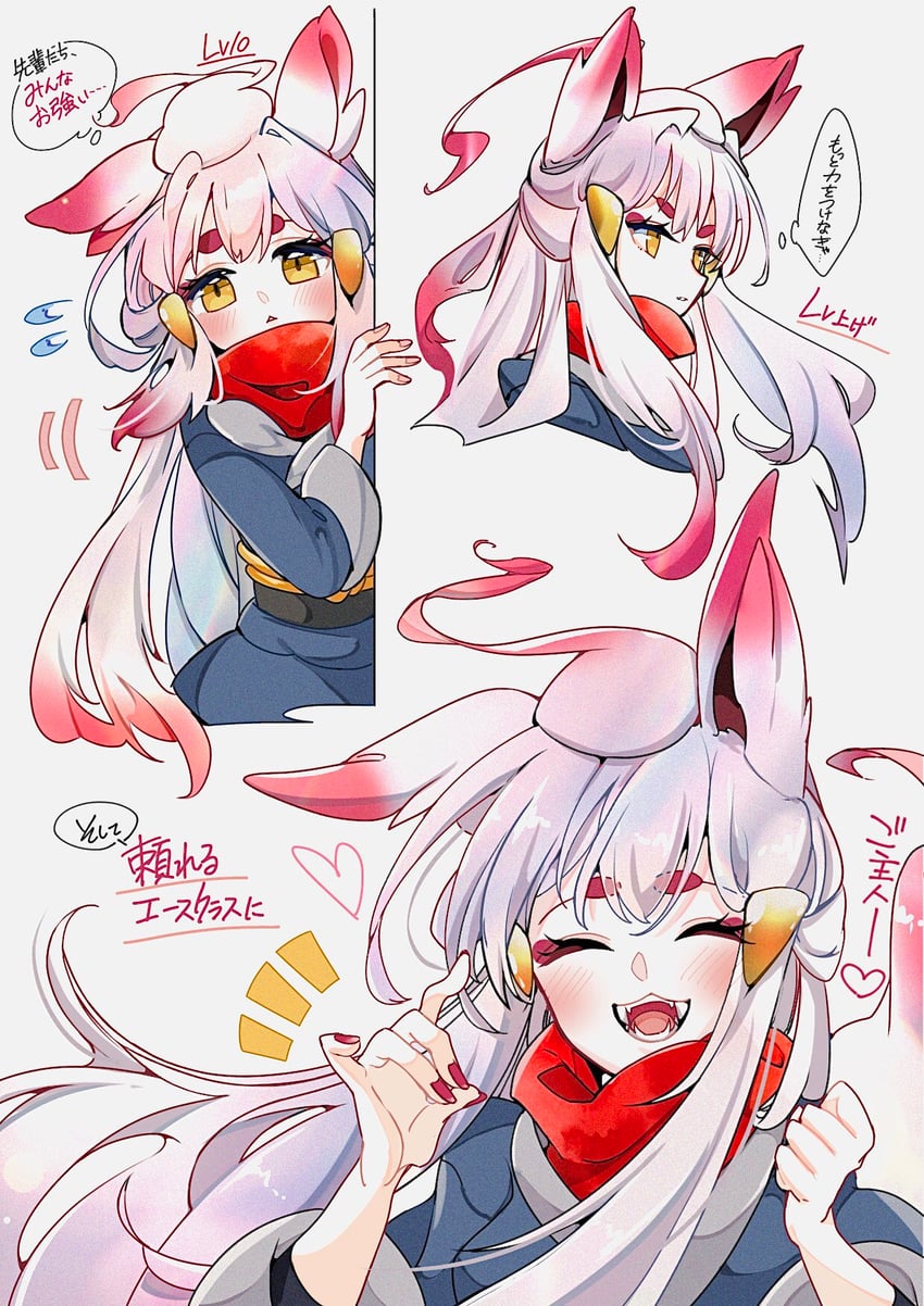 akari, hisuian zorua, and hisuian zoroark (pokemon and 1 more) drawn by cocoa_s3