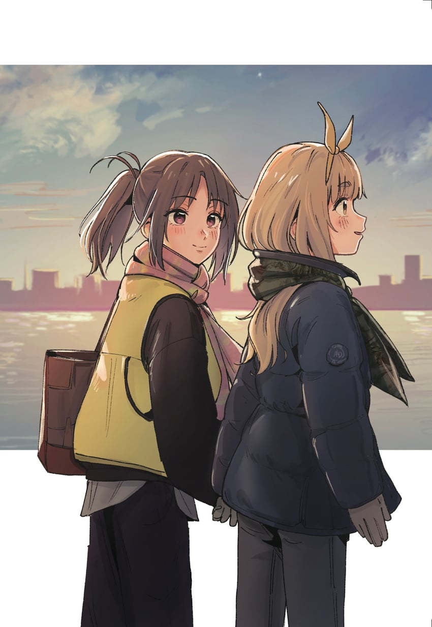 nakagawa natsuki and yoshikawa yuuko (hibike! euphonium) drawn by bonryuu
