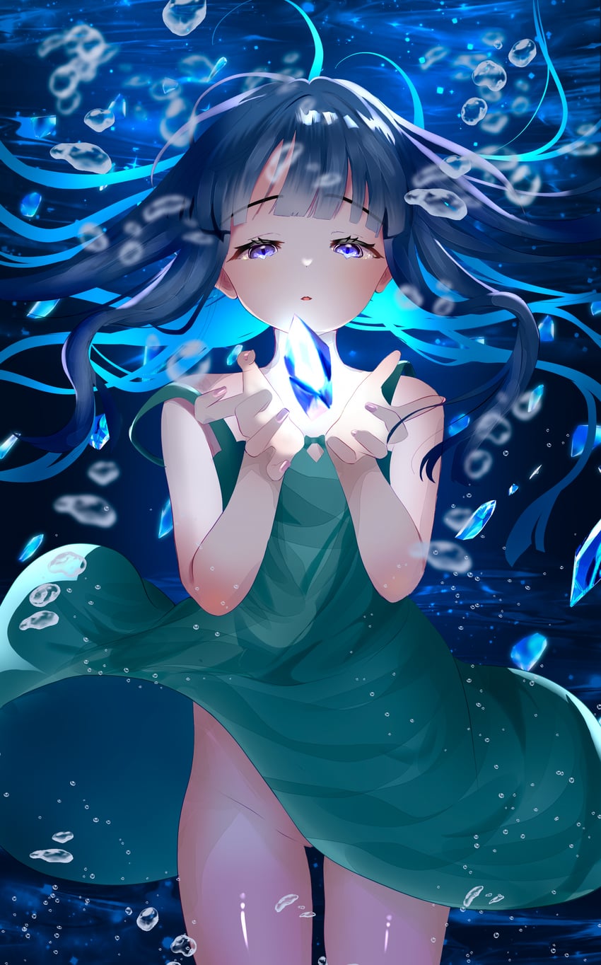 furude rika (higurashi no naku koro ni) drawn by umeyanenne