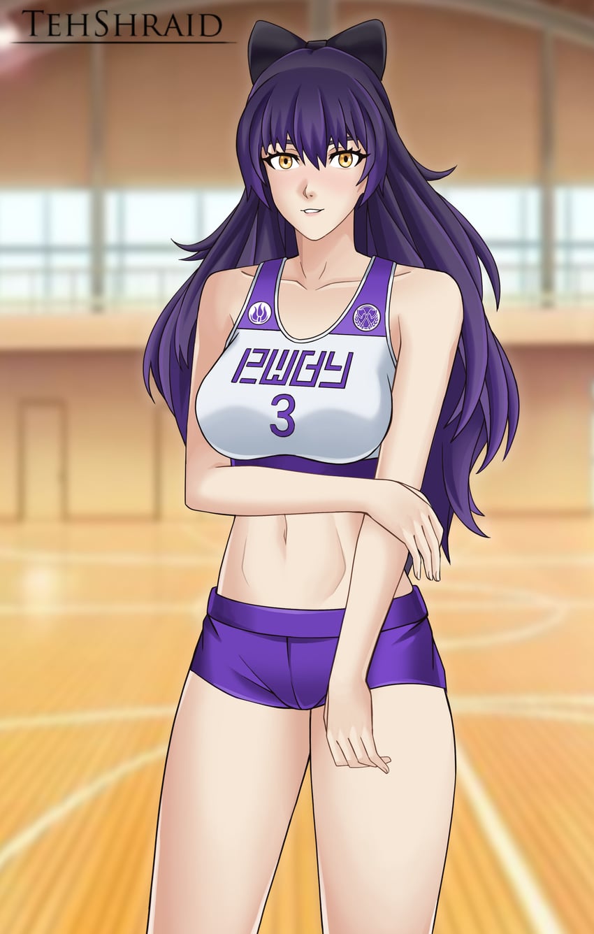 blake belladonna (rwby) drawn by tehshraid
