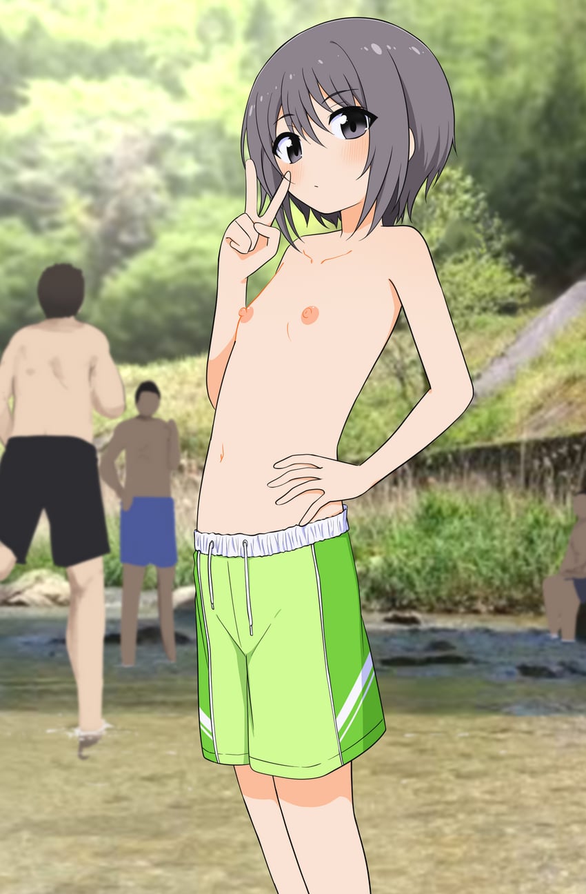 otokura yuuki (idolmaster and 1 more) drawn by luke_(b10a3123m)