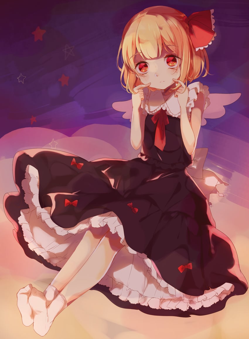 rumia (touhou) drawn by senju_(uroakono)