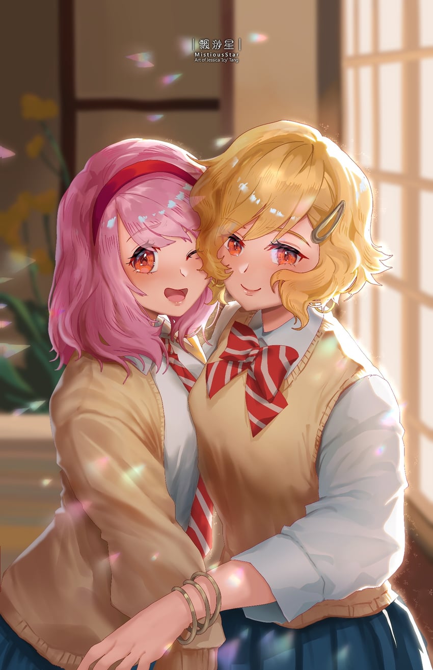 lapis and citrinne (fire emblem and 1 more) drawn by mistiousstar
