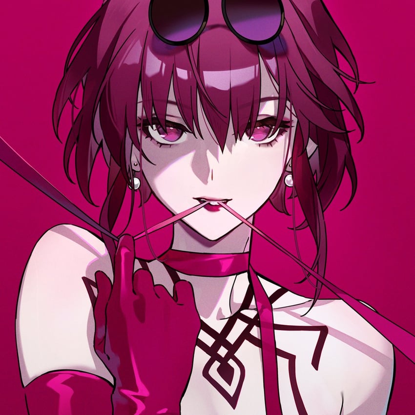 kafka (honkai and 1 more) drawn by sylvia_(huajiuhuajiu)