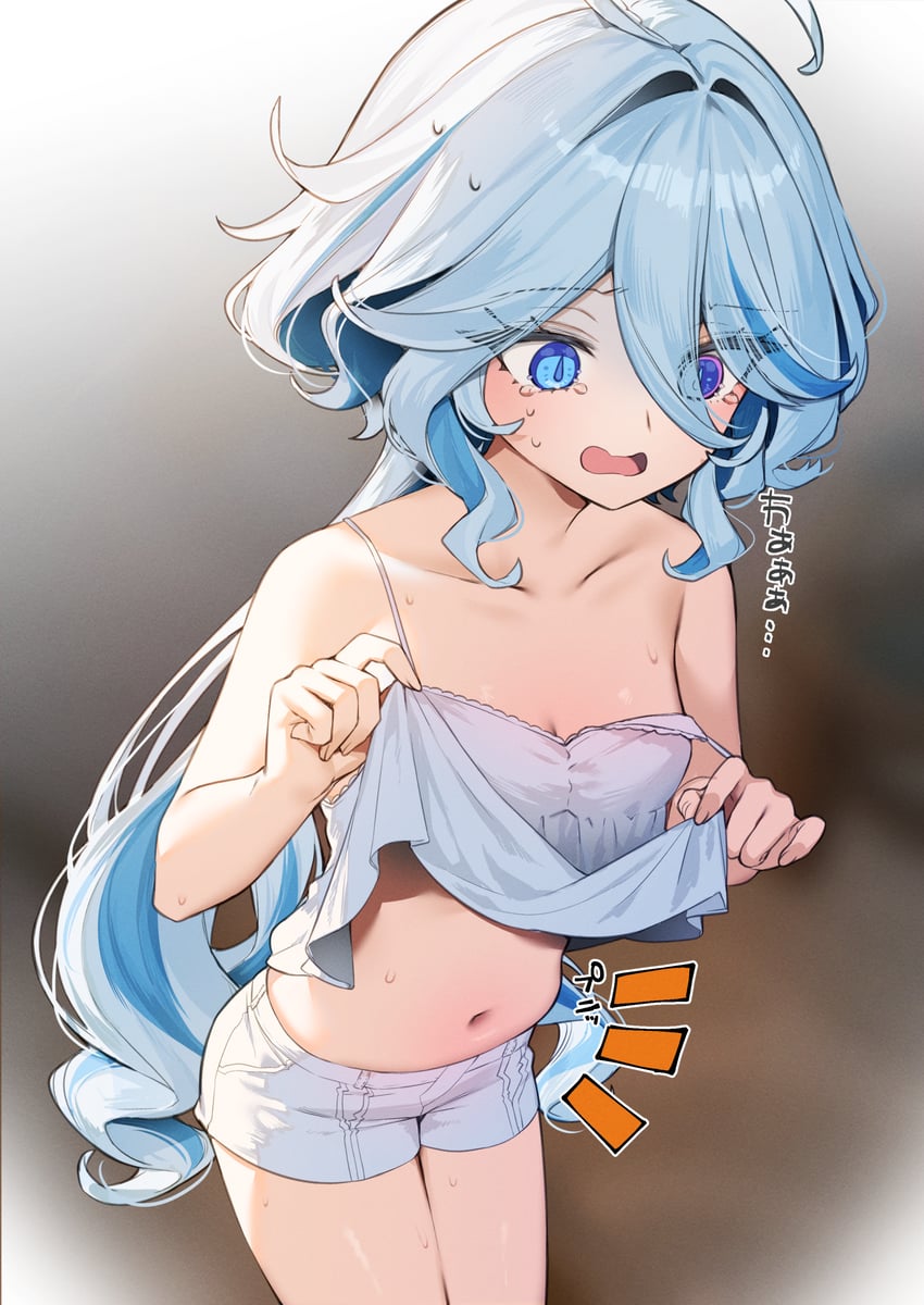 furina (genshin impact) drawn by itohana