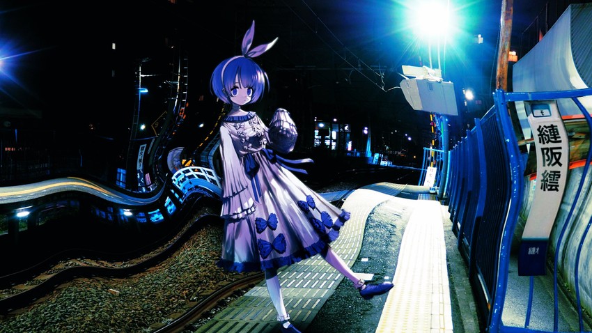 unnamed girl (indie utaite and 2 more) drawn by yu_(stdio_nameraka)