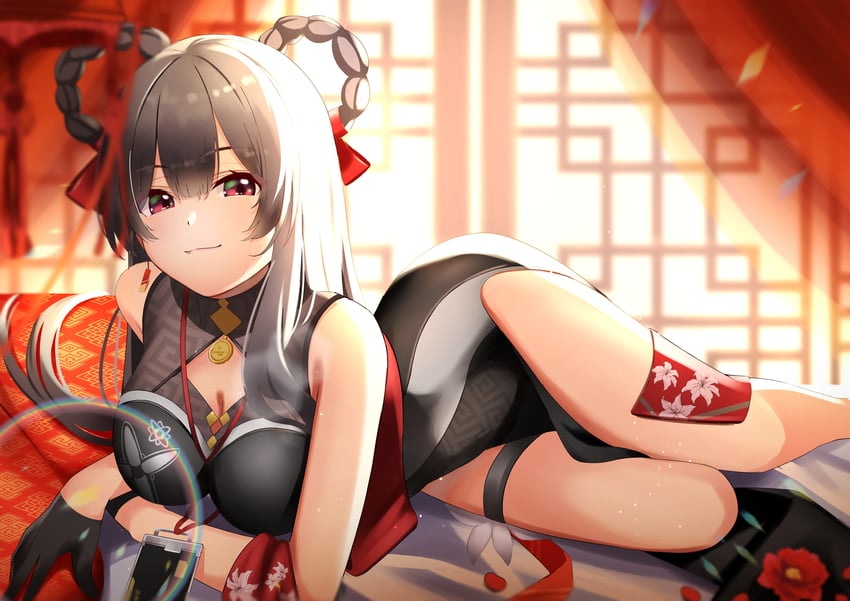 yan (goddess of victory: nikke) drawn by rindou_ringdong