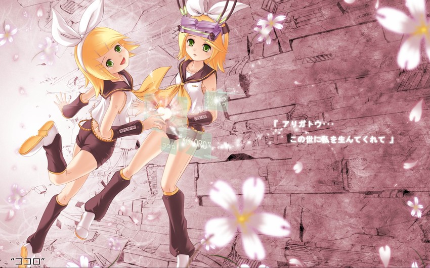kagamine rin (vocaloid and 1 more) drawn by crazypen