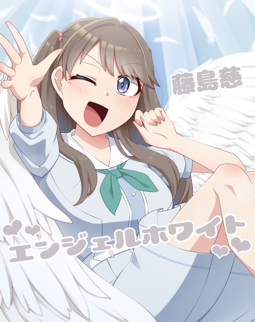 fujishima megumi (love live! and 1 more) drawn by tetetsu