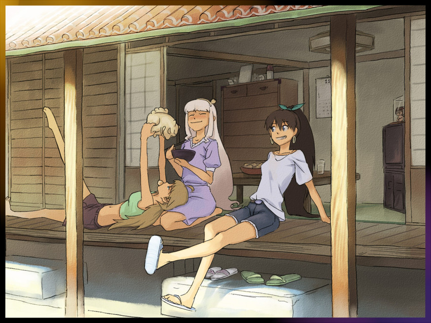 hoshii miki, shijou takane, ganaha hibiki, and nonowa (idolmaster) drawn by inu_(aerodog)