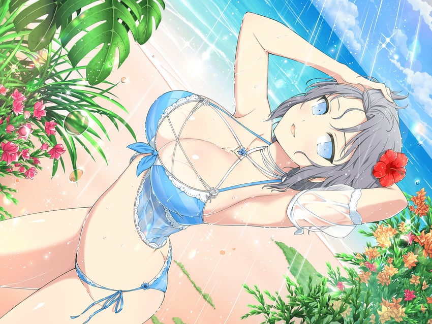 yumi (senran kagura and 2 more) drawn by yaegashi_nan