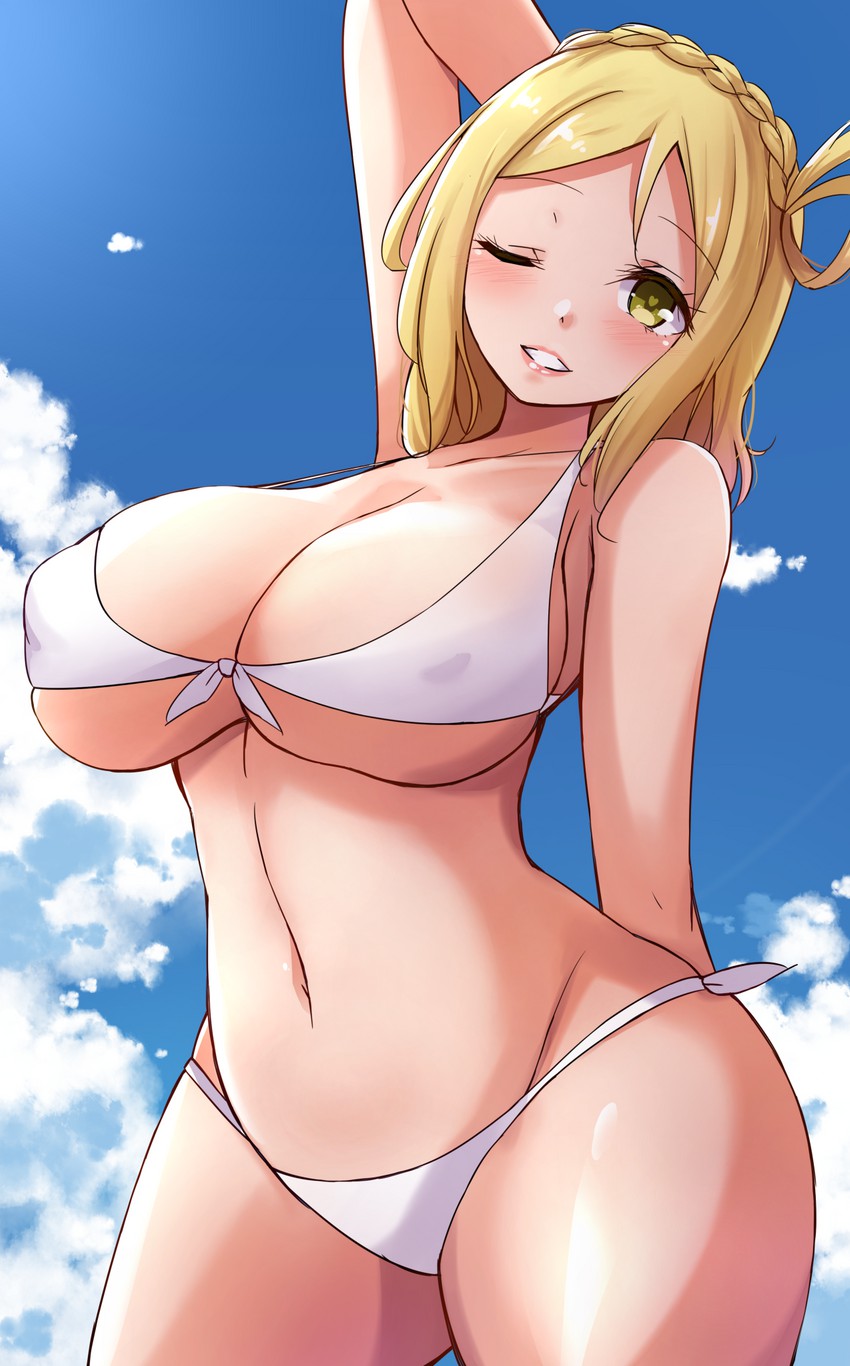 ohara mari (love live! and 1 more) drawn by mistynight