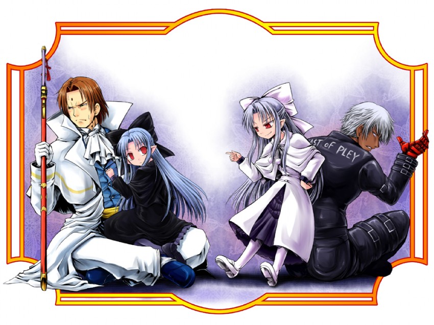 len, white len, k', and kagami shinnosuke (the king of fighters and 5 more) drawn by inusurvivor