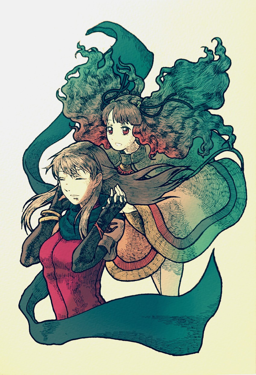 micaiah and yune (fire emblem and 1 more) drawn by tamaro_pompom