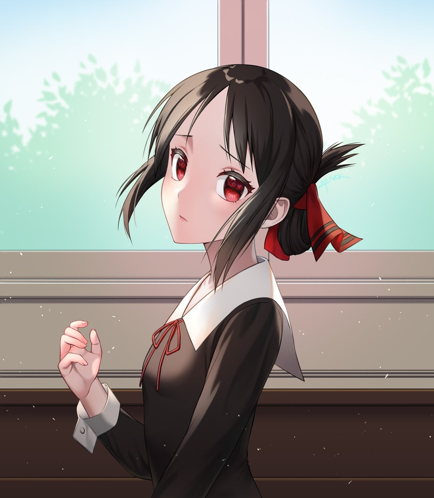 shinomiya kaguya (kaguya-sama wa kokurasetai ~tensai-tachi no renai zunousen~) drawn by spark_(spark845)