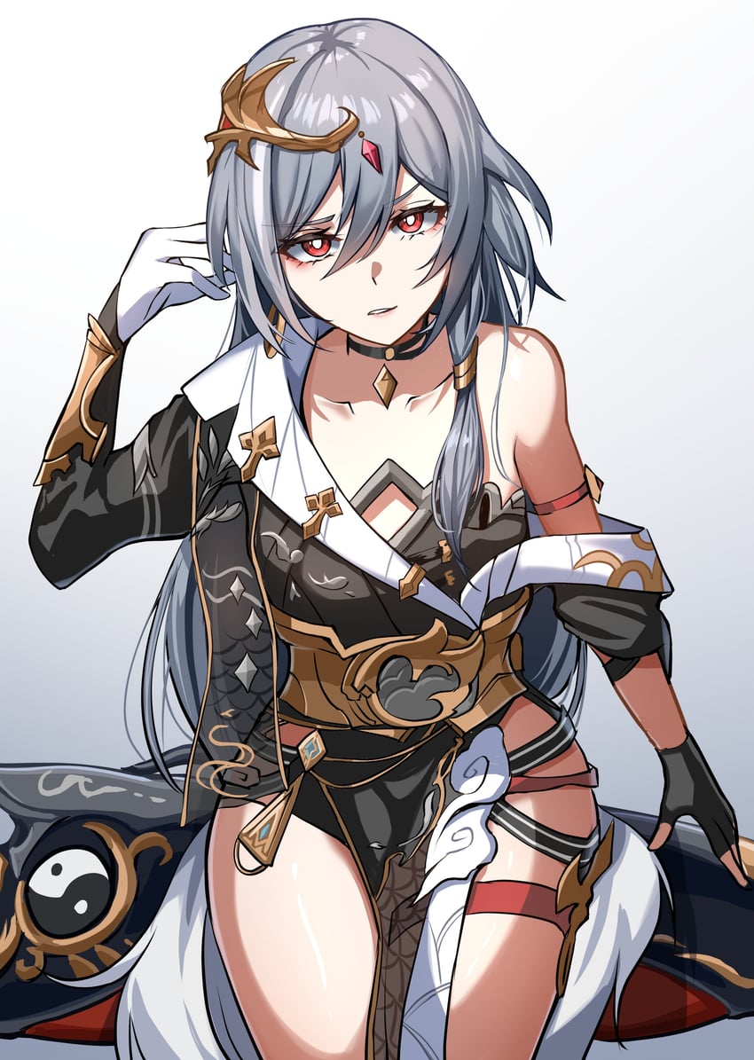 herrscher of sentience (honkai and 1 more) drawn by kamishiro_noa