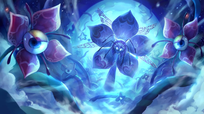 queen sectonia and flowered sectonia (kirby and 1 more) drawn by shiburingaru