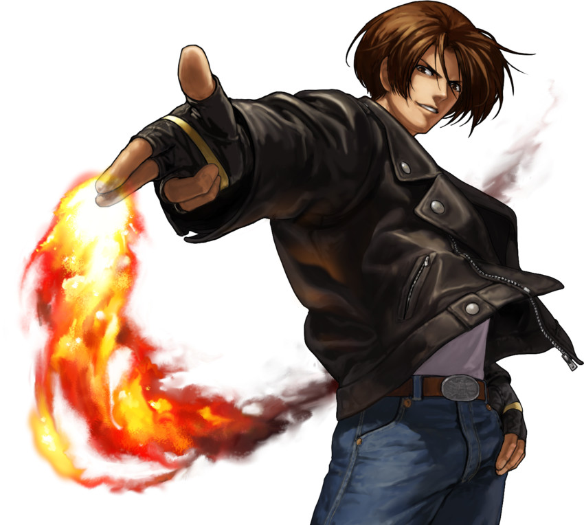 kusanagi kyou (the king of fighters and 1 more) drawn by ogura_eisuke