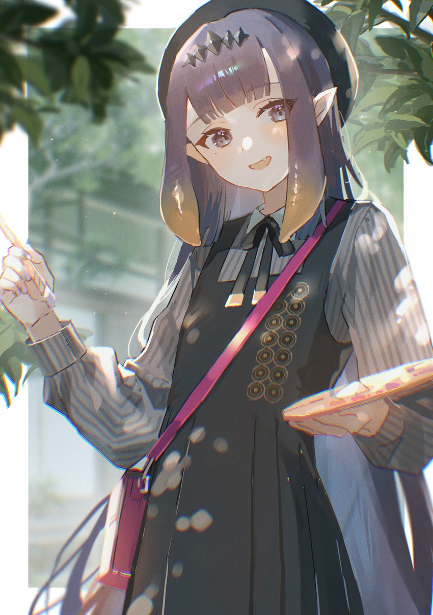 ninomae ina'nis (hololive and 1 more) drawn by oyuyu